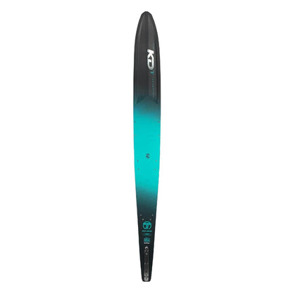 KD Titanium Blank Slalom Ski Black/Teal