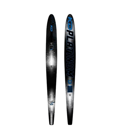 KD Platinum CV Slalom Ski + Vise & RTP Bindings Teal/Black