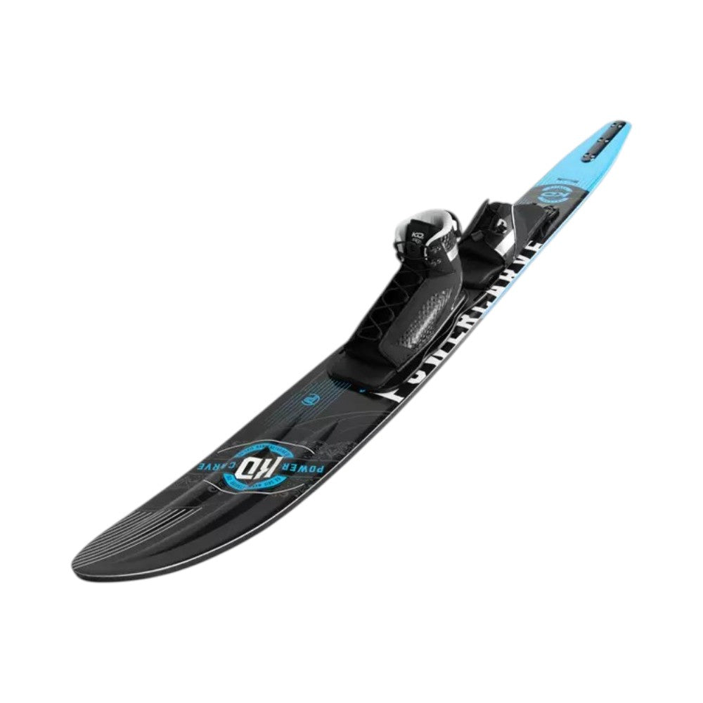 KD Powercarve Slalom Ski + Axcess & RTP Bindings Blue/Black