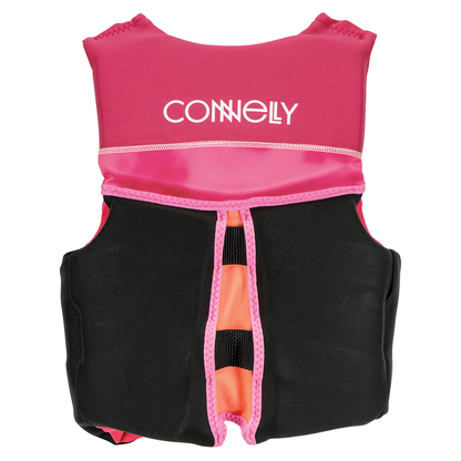 Connelly Youth Classic Neoprene Vest for Girls Pink/Peach