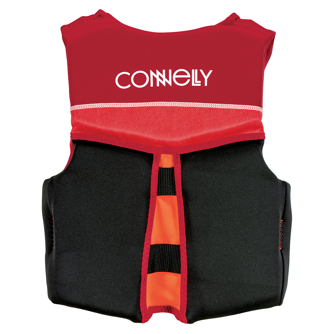 Connelly Youth Classic Neoprene Vest for Boys Red/Orange