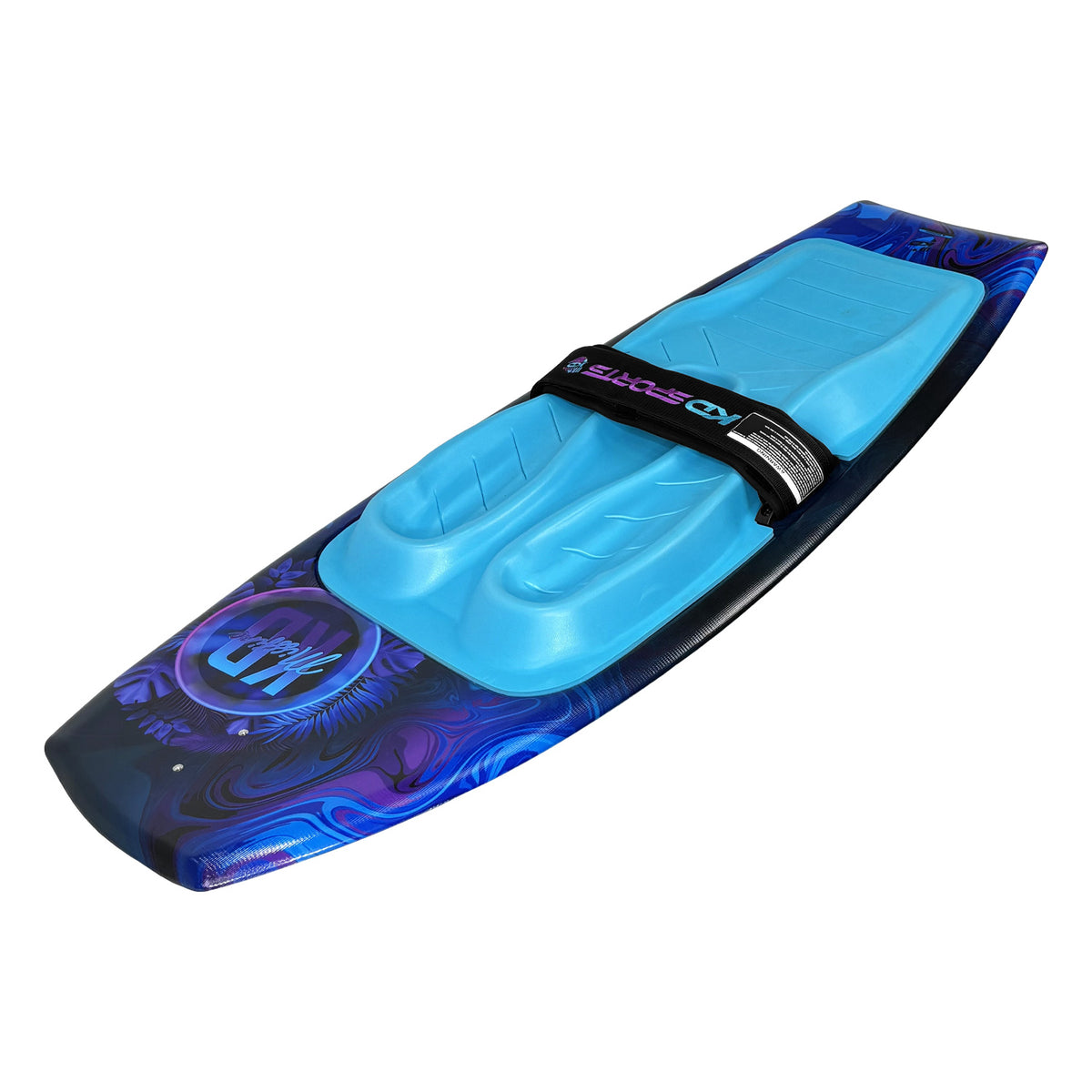 KD Missfire Kneeboard Teal/Purple 53"/135cm