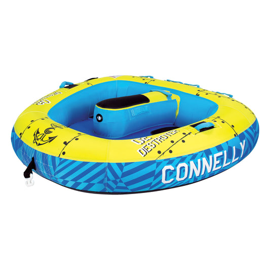Connelly Destroyer 2 Tube 2-Person Yellow/Blue