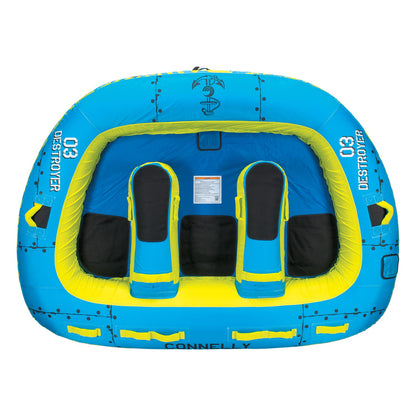 Connelly Destroyer 3 Tube 3-Person Blue/Yellow