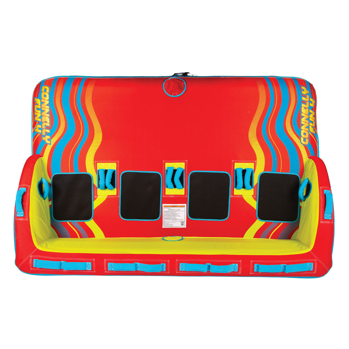 Connelly Fun 4 Tube 4-Person Red/Blue/Yellow