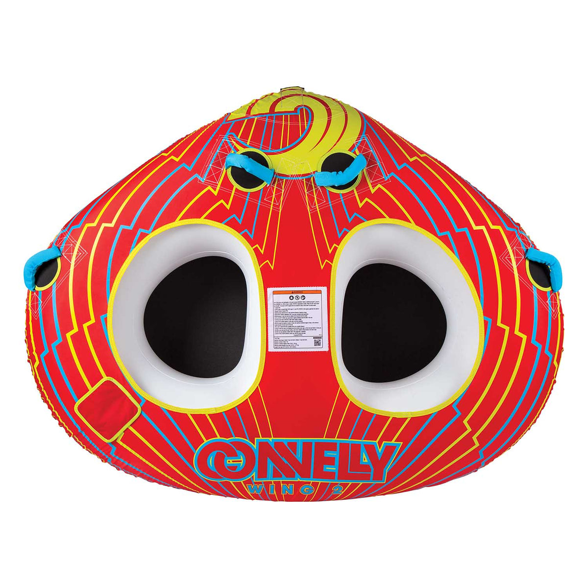 Connelly Wing Two Tube 2-Person Orange/Blue/Yellow