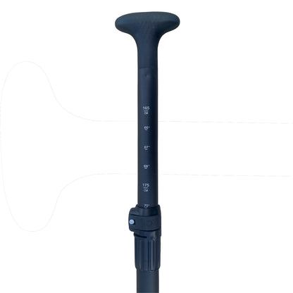 KD Aluminum Paddle Silver/Black 3 Piece