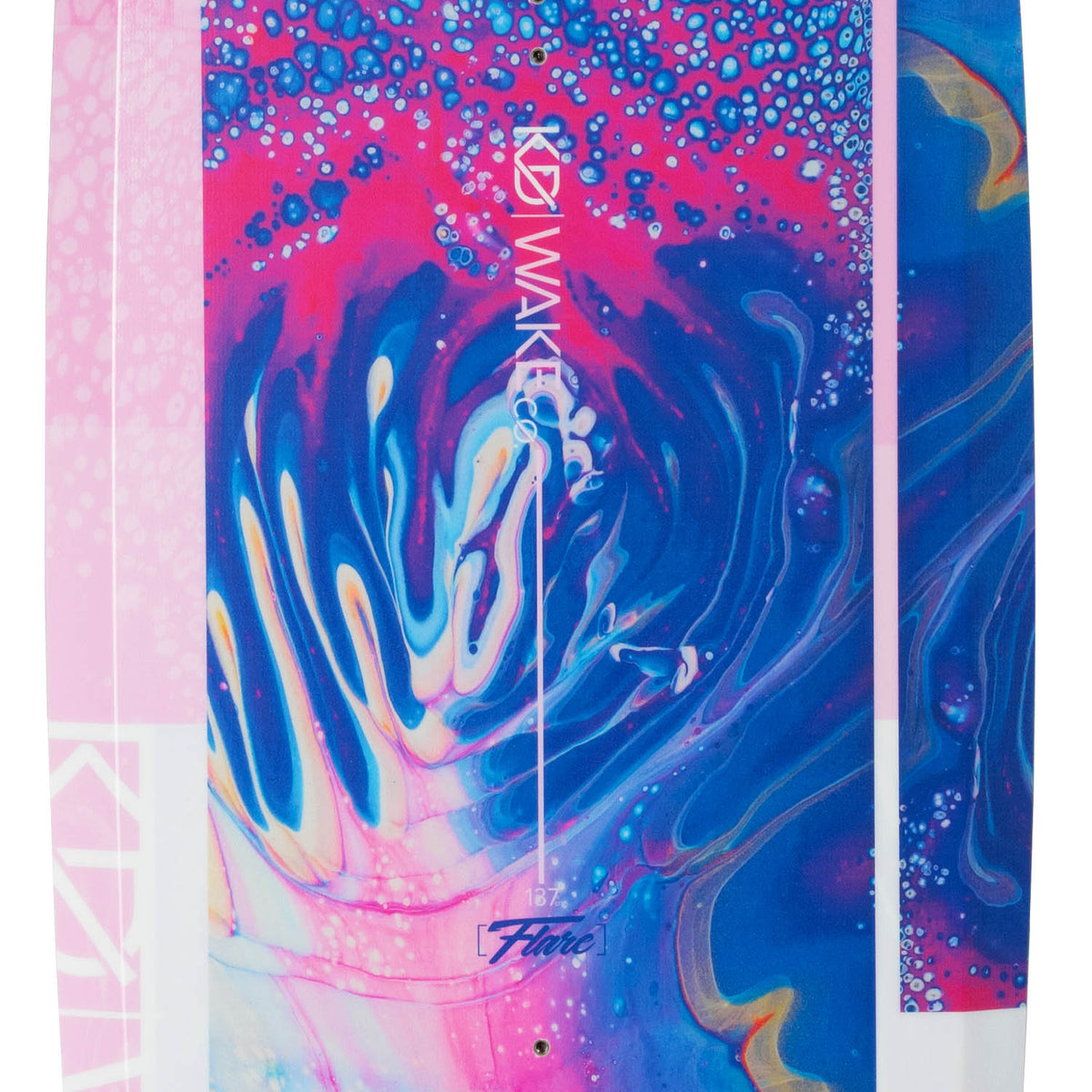 KD Flare Wakeboard Blank Purple/Blue