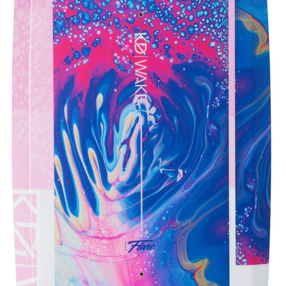 KD Flare Wakeboard Blank Purple/Blue