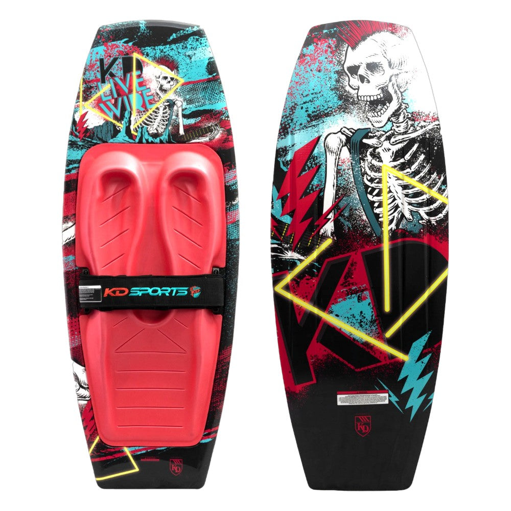 KD Livewire Kneeboard Red/Black 53"/135cm