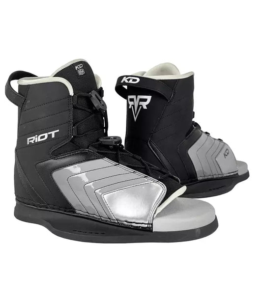 KD Riot Wakeboard Boots Black/Silver