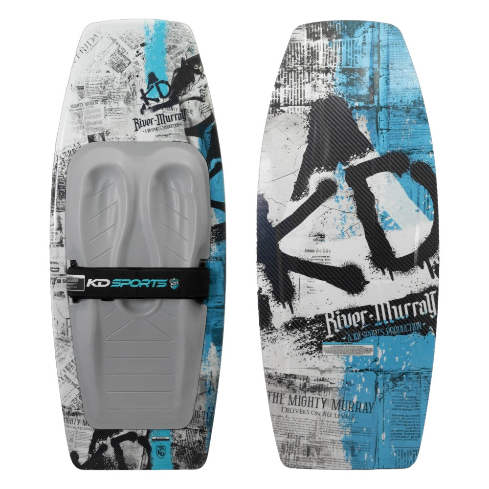 KD River Murray Kneeboard Blue/White 53"/135cm