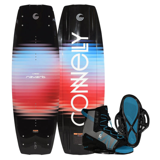 Connelly Reverb Wakeboard + Empire Boots Red/Black