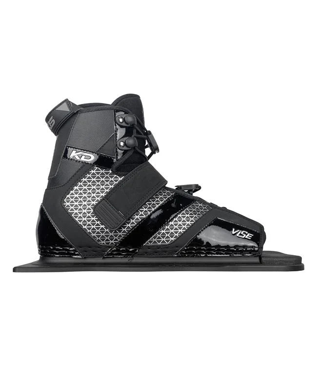 KD Platinum CV Slalom Ski + Vise & RTP Bindings Teal/Black