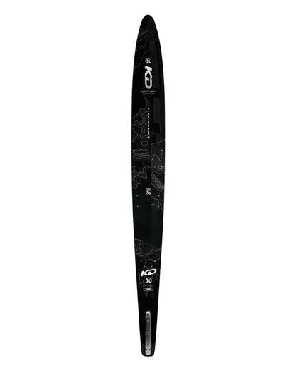 KD Krypton Carbon Slalom Ski + Vise & RTP Bindings Grey/Black