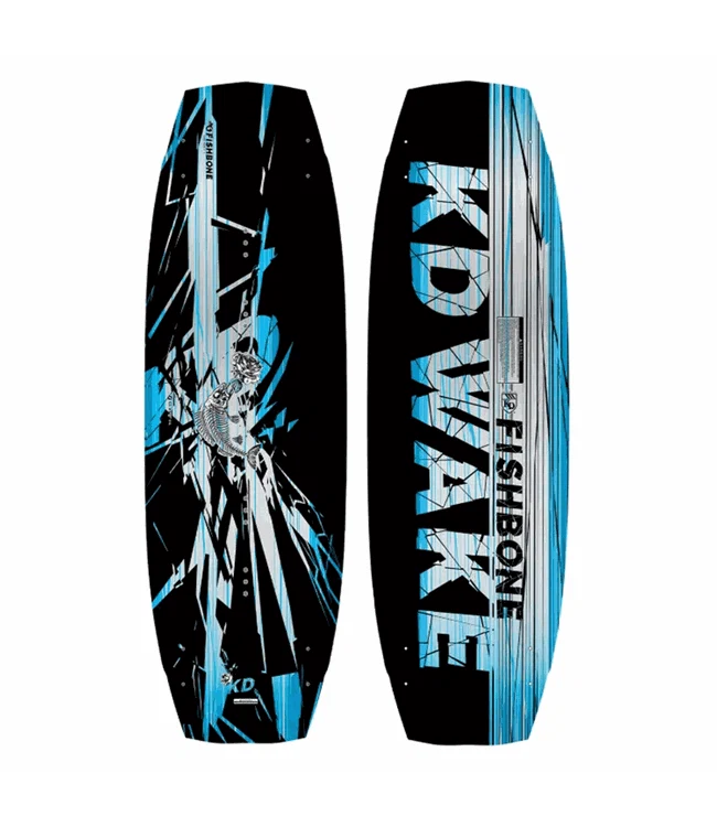 KD Fishbone Wakeboard + Titan Boots Blue/Black