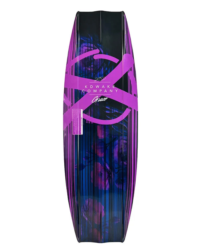 KD Grace Wakeboard + Charm Boots Purple/White 136cm