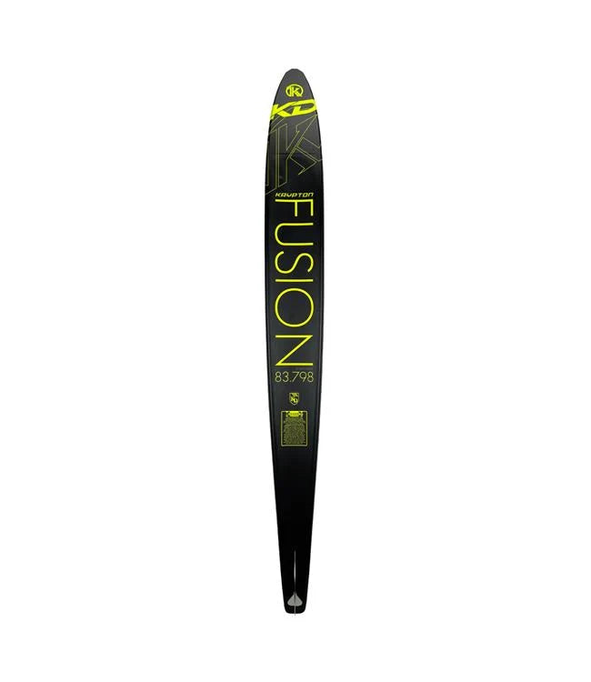 KD Krypton Fusion Slalom Ski + Vise & RTP Bindings Yellow/Black