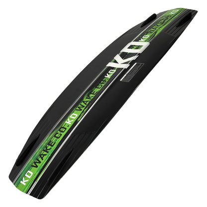 KD Chaos Wakeboard + Titan Boots Green/Silver/Black