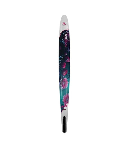 KD Xenon Slalom Ski + Axcess & RTP Bindings Purple/White 66"
