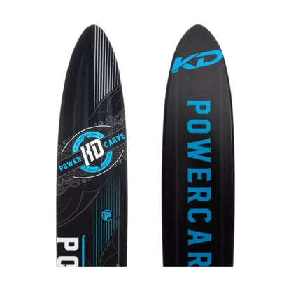 KD Powercarve Slalom Ski + Axcess & RTP Bindings Blue/Black