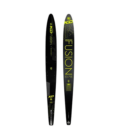 KD Krypton Fusion Slalom Ski + Flex & RTP Bindings Yellow/Black
