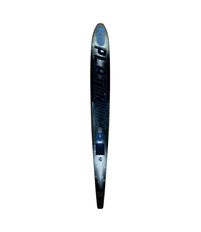 KD Platinum CV Slalom Ski + Vise & RTP Bindings Teal/Black