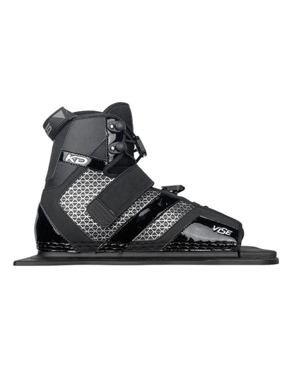KD Krypton Carbon Slalom Ski + Vise & RTP Bindings Grey/Black