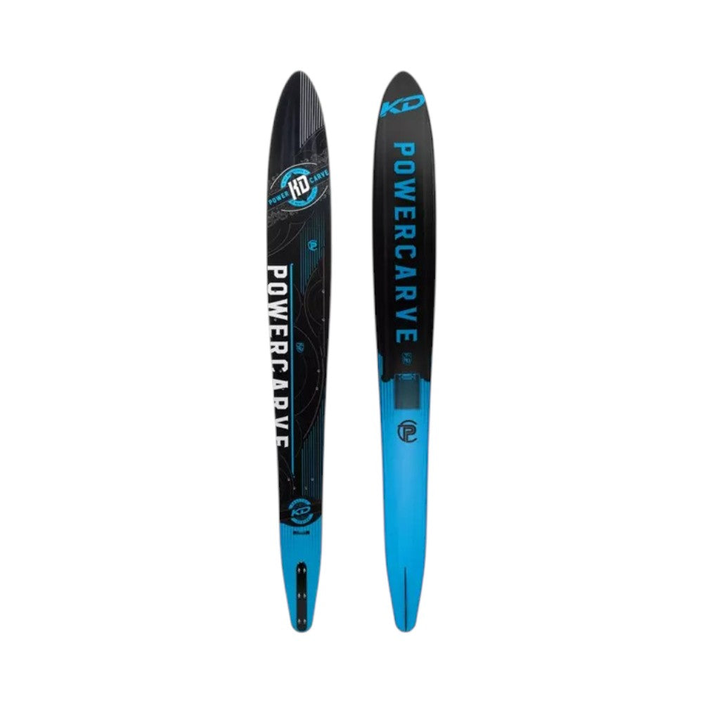 KD Powercarve Slalom Ski + Axcess & RTP Bindings Blue/Black
