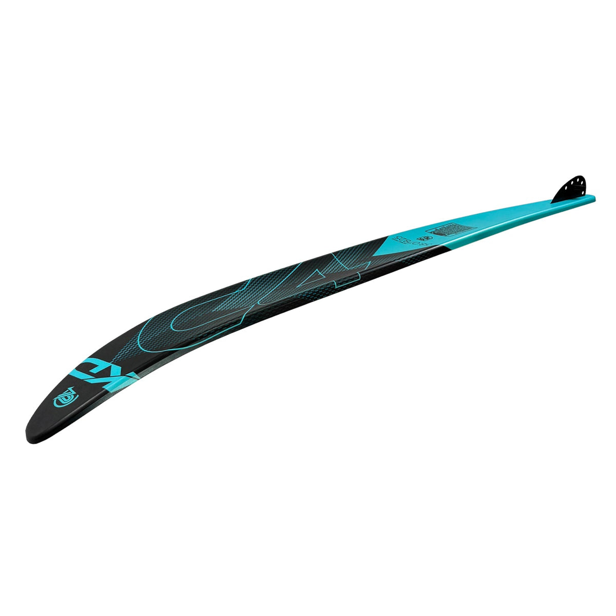 KD C4 Slalom Ski + Axcess & RTP Bindings Teal/Black