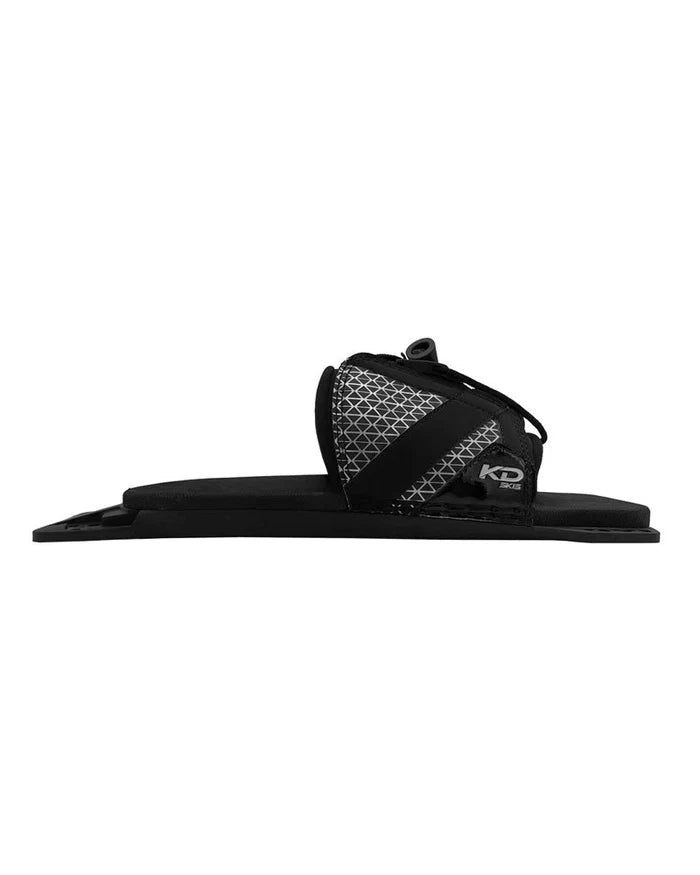 KD Krypton Carbon Slalom Ski + Vise & RTP Bindings Grey/Black