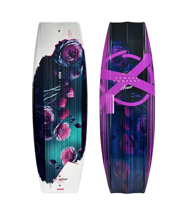 KD Grace Wakeboard + Allure Boots Purple/White 136cm