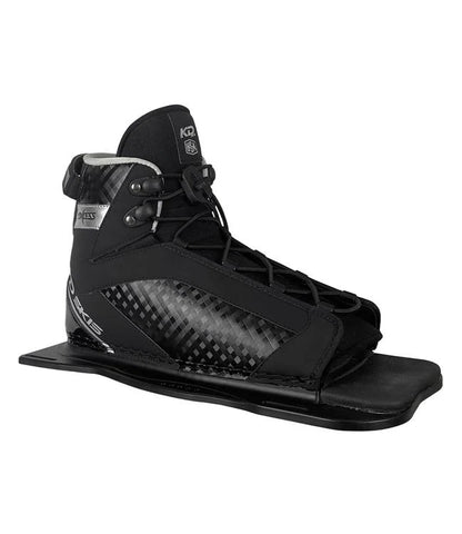 KD C4 Slalom Ski + Axcess & RTP Bindings Teal/Black
