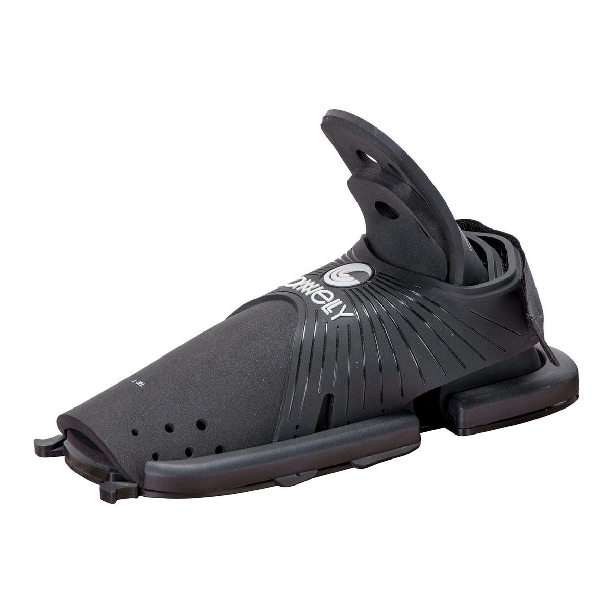 Connelly Front Velcro Binding Water Ski Boots Black