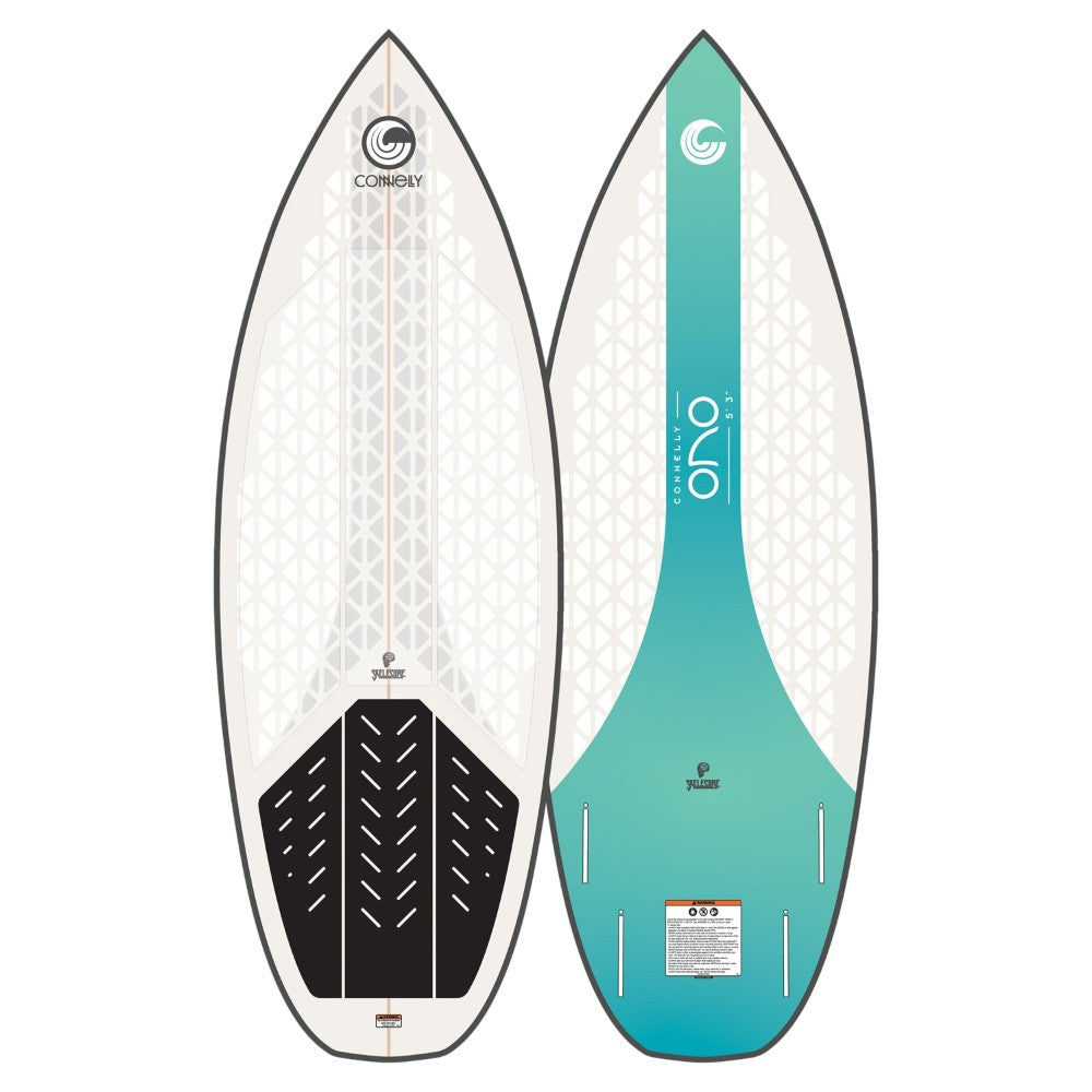 Connelly Mens Ono Wakesurf Board White/Black