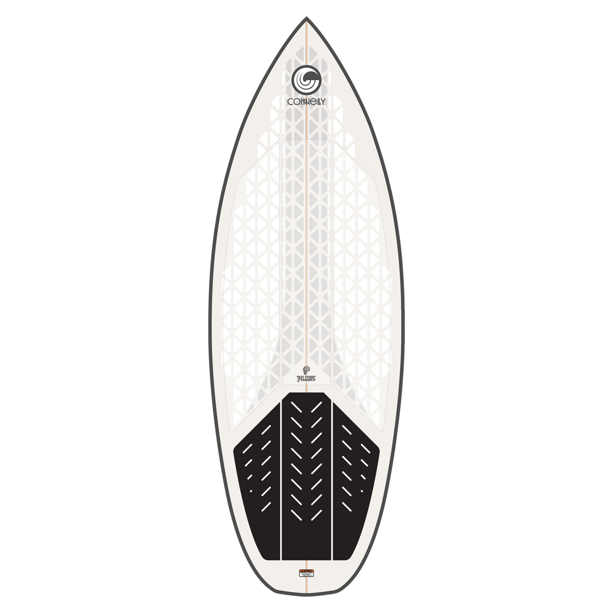 Connelly Mens Ono Wakesurf Board White/Black
