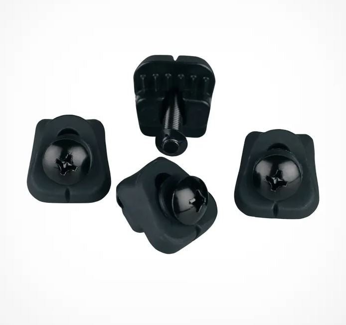 Connelly Boot Clamp Plastic Black 4 Pack