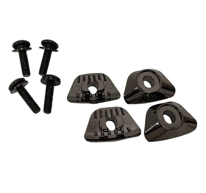 Connelly Infinity Boot Clamps Black 4 Pack