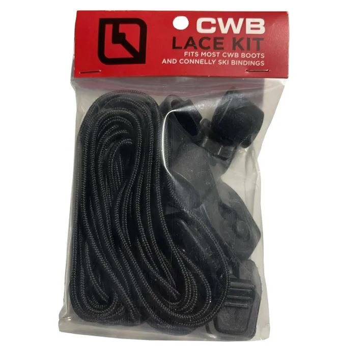 Connelly Wake Boot Lace Kit for CWB Boot Replacement Lace Black