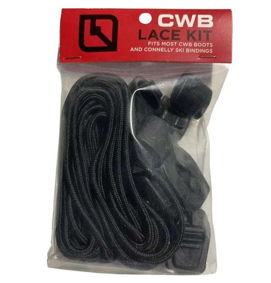 Connelly Wake Boot Lace Kit for CWB Boot Replacement Lace Black