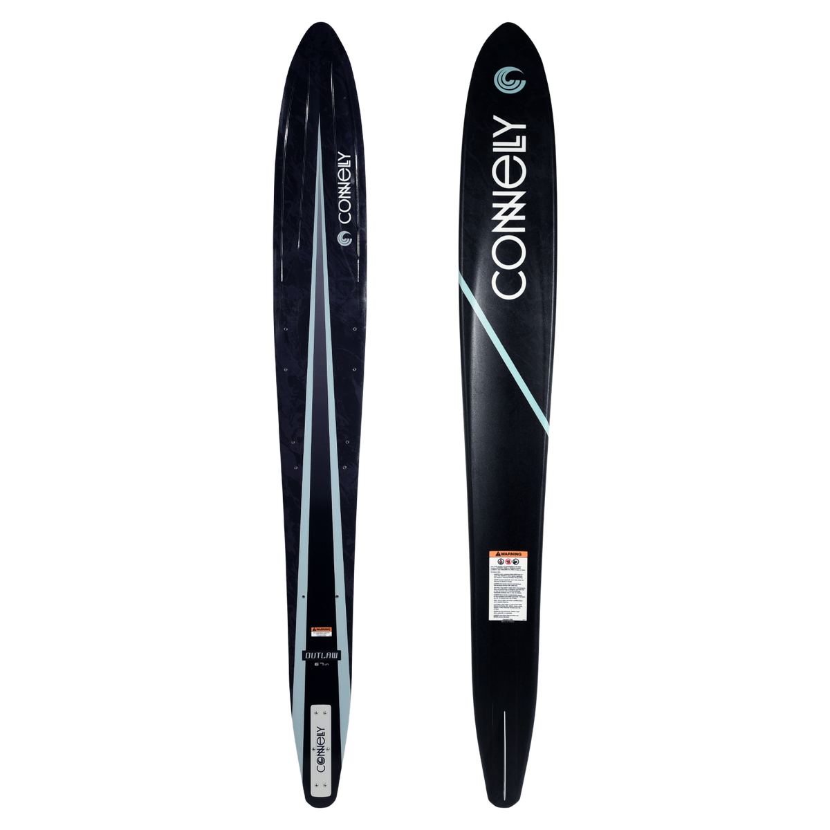 Connelly Outlaw Slalom Ski + Shadow & RTP Bindings Grey/Black