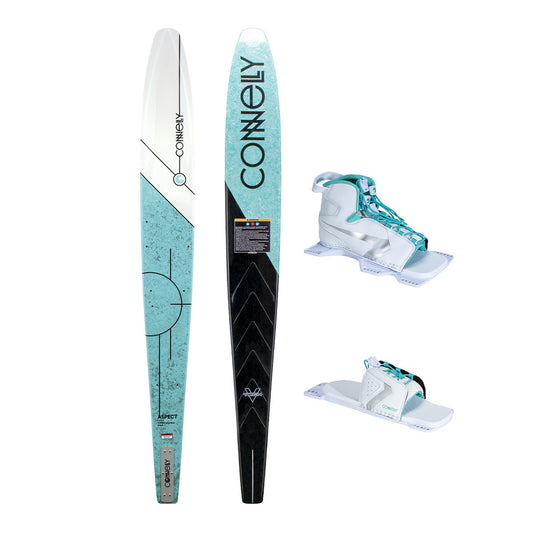Connelly Aspect Slalom Ski + Shadow & RTP Teal/White/Black