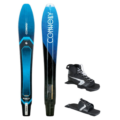 Connelly Big Daddy Slalom Ski + Shadow & RTP Bindings Blue/Black 69"