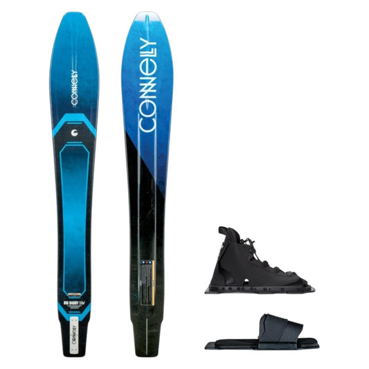 Connelly Big Daddy Slalom Ski + Swerve & RTP Bindings Blue/Black 69"