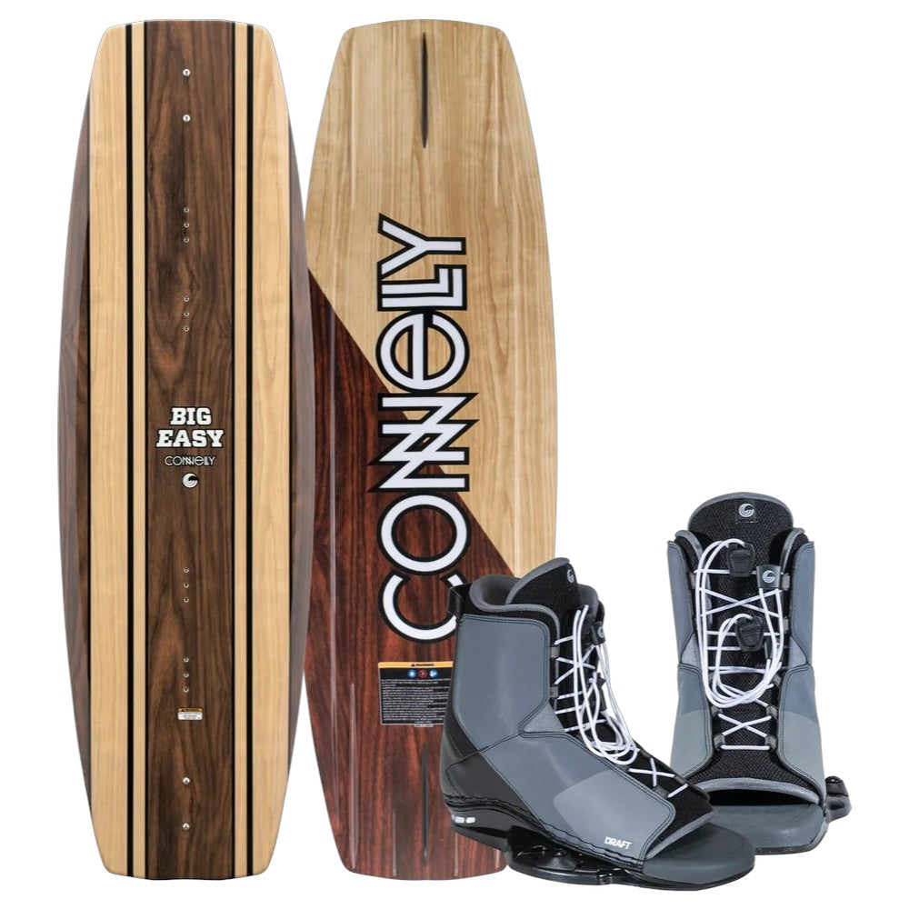 Connelly Big Easy Wakeboard + Draft Boots Timber 146cm