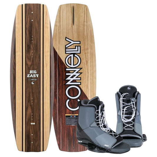 Connelly Big Easy Wakeboard + Draft Boots Timber 146cm