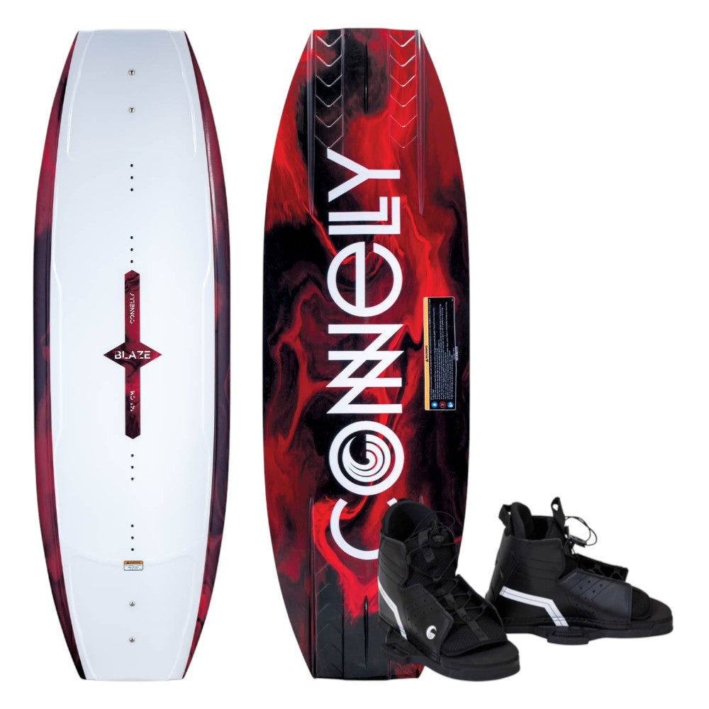 Connelly Blaze Wakeboard + Hale Boots White & Red 141cm