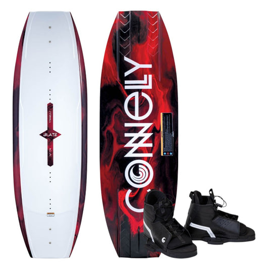 Connelly Blaze Wakeboard + Hale Boots White & Red 141cm