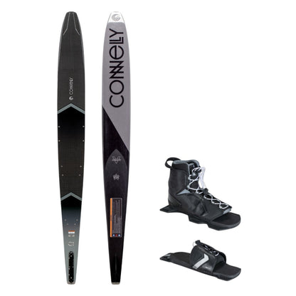 Connelly C1 Slalom Ski + Tempest & RTP Bindings Grey/Black