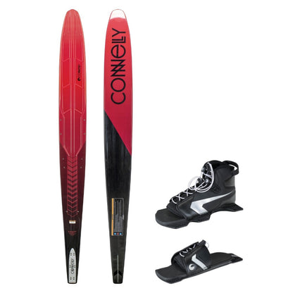 Connelly Concept Slalom Ski + Shadow & RTP Bindings Red/Black